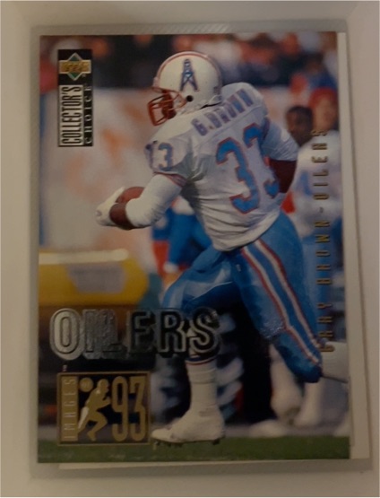 1994 Upper Deck Collector's Choice #41 Gary Brown — front