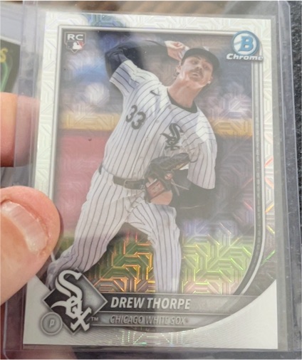 2025 Bowman Chrome #8 Drew Thorpe — front