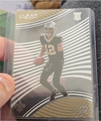 2022 Panini Chronicles Clear Vision #CVR-5 Chris Olave — front