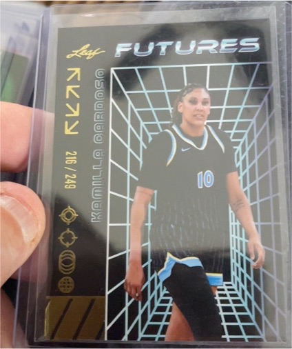 2024 Leaf Futures #115 Kamilla Cardoso — front