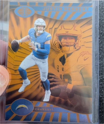 2024 Panini Illusions #49 Justin Herbert — front