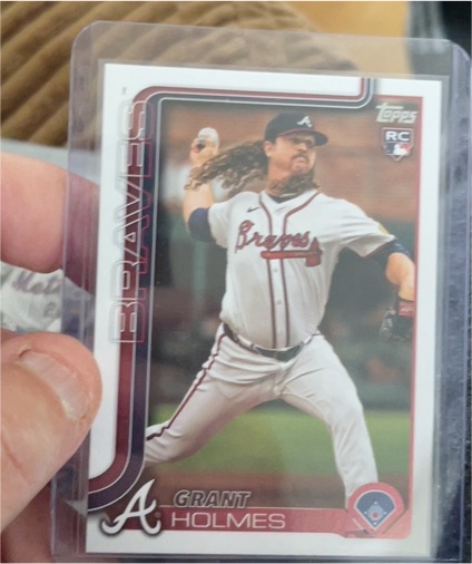 2025 Topps Series 2 #414 Grant Holmes — front