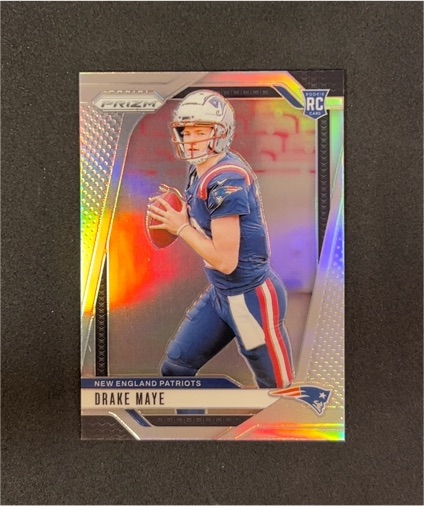 2024 Panini Prizm #329 Drake Maye — front