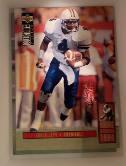 1994 Upper Deck Collector's Choice #17 Chuck Levy — front