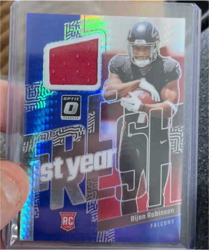 2023 Panini Donruss Optic #FYF-BR Bijan Robinson — front