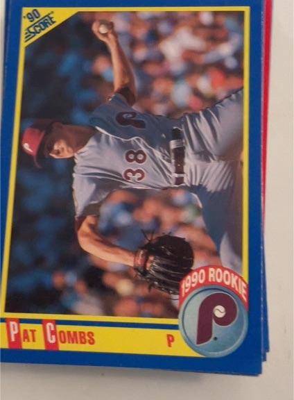 1990 Score #623 Pat Combs — front