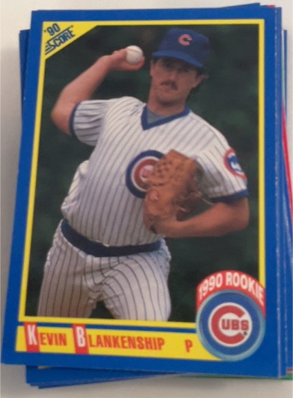 1990 Score #646 Kevin Blankenship — front