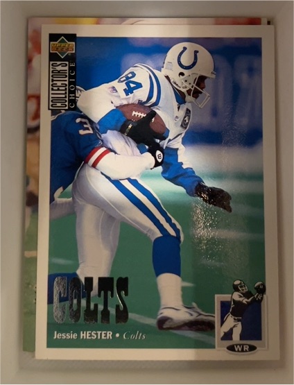 1994 Upper Deck Collector's Choice #266 Jessie Hester — front