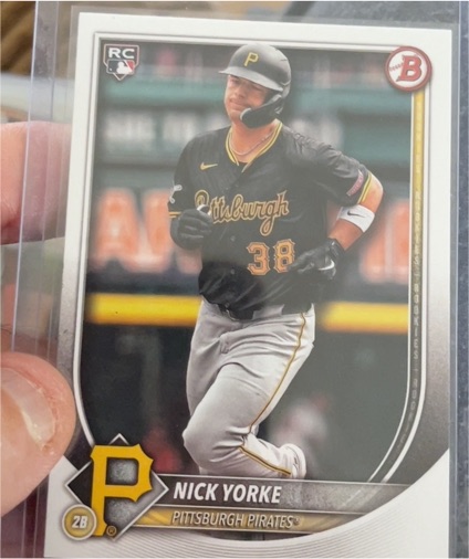 2025 Bowman #97 Nick Yorke — front