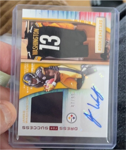 2017 Panini Rookies & Stars Dress For Success #DS-24 James Washington — front
