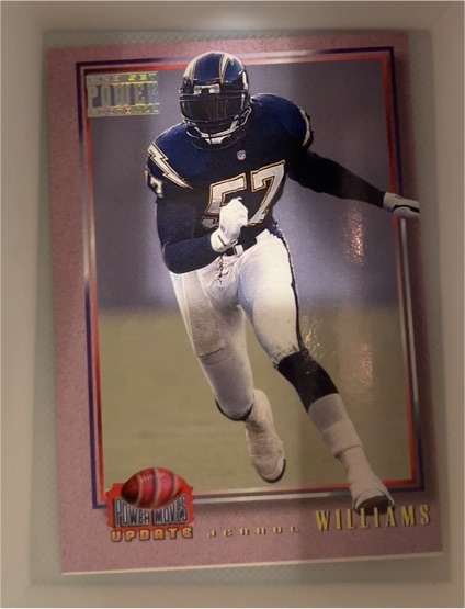 1993 Pro Set Power Update Power Moves #PMUD26 Jerrol Williams — front
