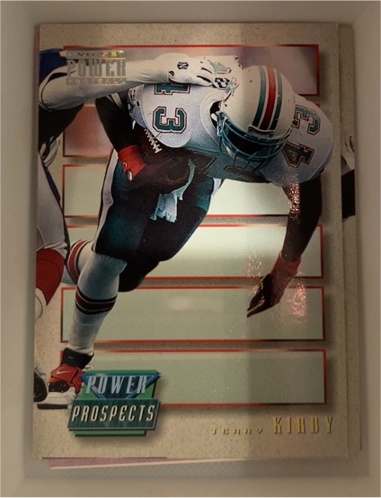 1993 Pro Set Power Update Power Prospects #PP15 Terry Kirby — front
