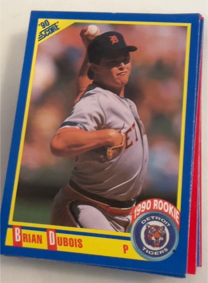1990 Score #657 Brian DuBois — front