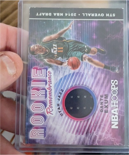 2014 Panini NBA Hoops Rookie Remembrance #RR-DE Dante Exum — front