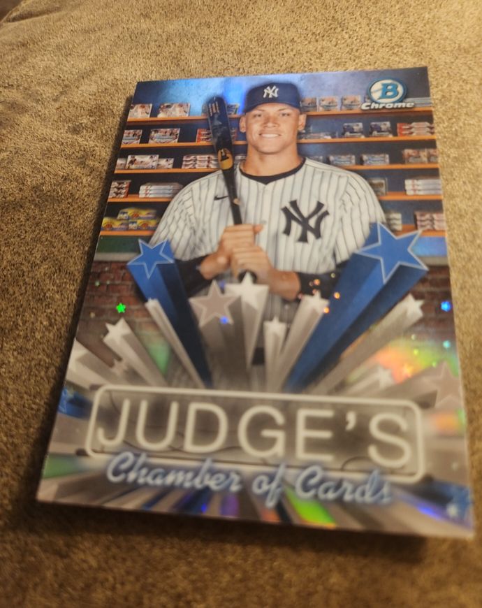 2025 Bowman Chrome Hobby Stars #HS-11 Aaron Judge — front