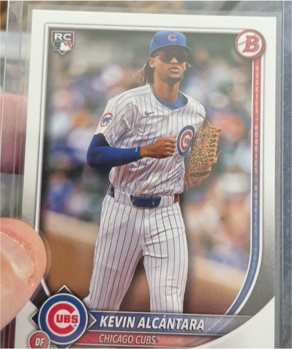 2025 Bowman #95 Kevin Alcántara — front
