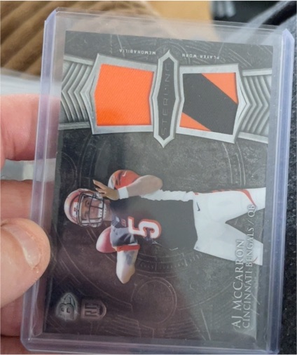 2014 Bowman Sterling #BSRDR-AM AJ McCarron — front