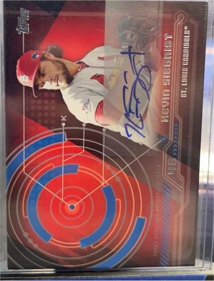 2014 Topps Trajectory Autographs #TA-KS Kevin Siegrist — front