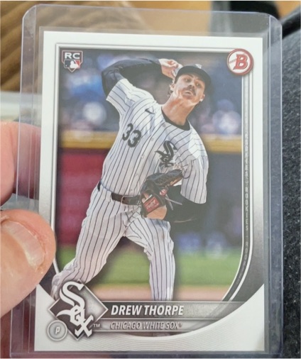 2025 Bowman #8 Drew Thorpe — front