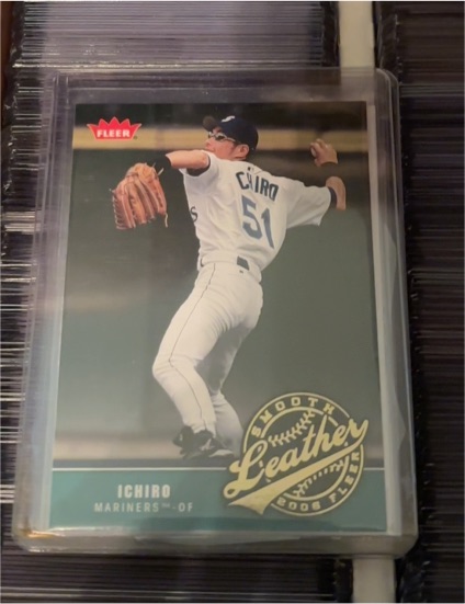 2006 Fleer Smooth Leather #SL-7 Ichiro Suzuki — front