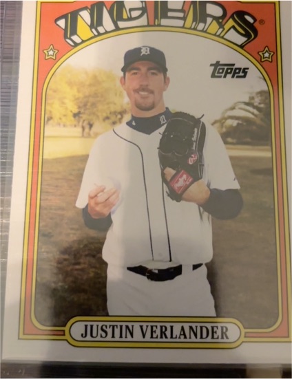 2007 Topps Wal-Mart #WM51 Justin Verlander — front