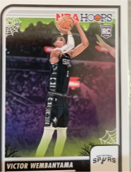 2023-24 Panini Haunted Hoops #108 Victor Wembanyama — front