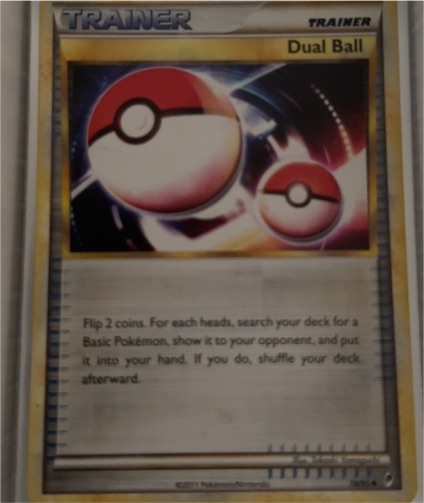 2011 Pokémon Call of Legends #78 Dual Ball — front