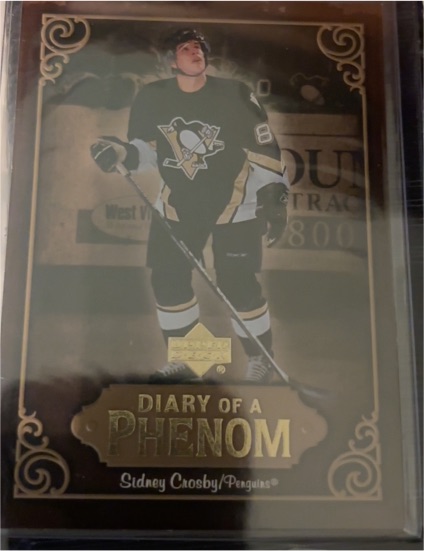 2005-06 Upper Deck Diary of a Phenom #DP13 Sidney Crosby — front