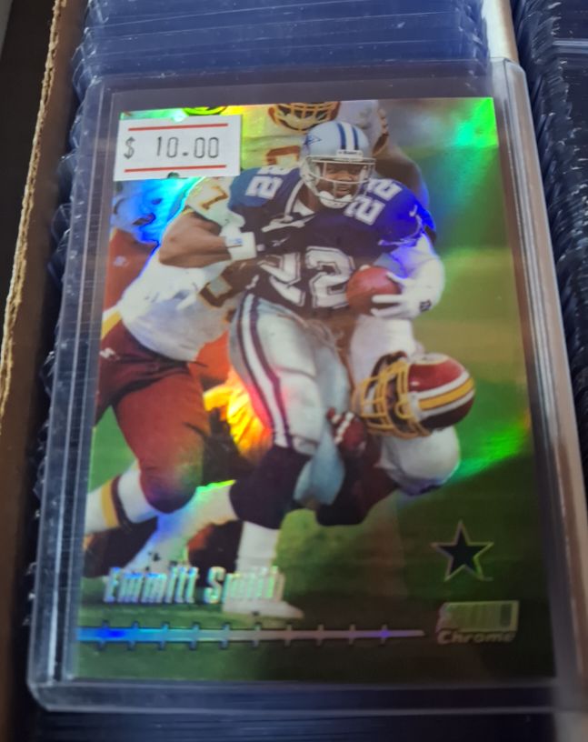 1999 Topps Stadium Club Chrome #30 Emmitt Smith — front