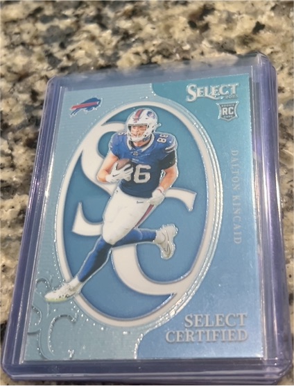 2023 Panini Select #CRO-DKI Dalton Kincaid Select Certified Rookie — front