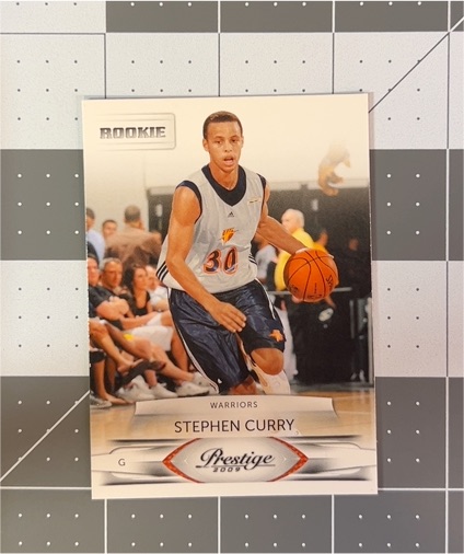 2009-10 Panini Prestige #207 Stephen Curry Rookie Card — front