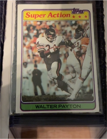 1981 Topps #202 Walter Payton — front