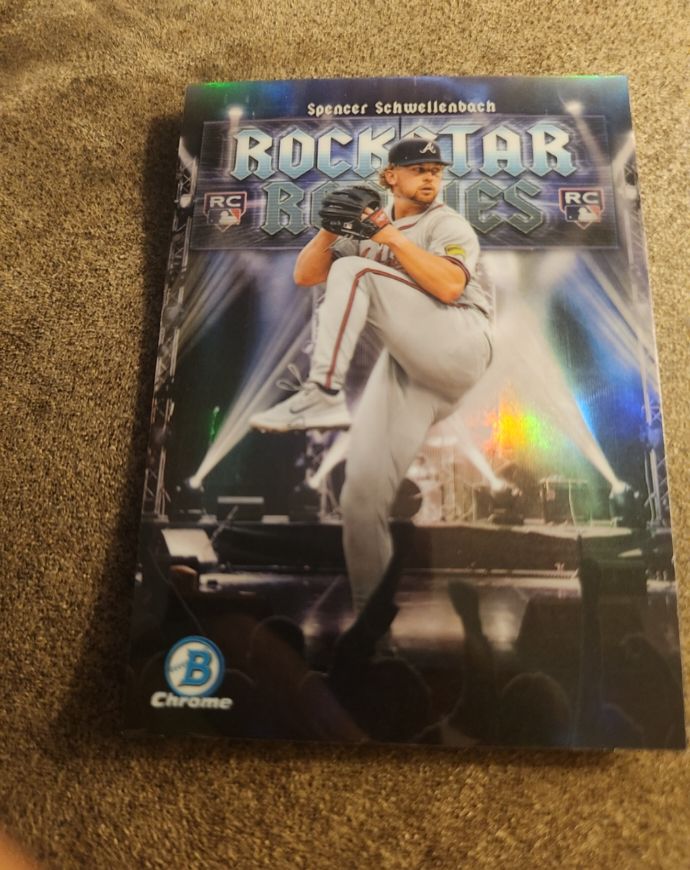 2025 Bowman Chrome #RR-19 Spencer Schwellenbach — front