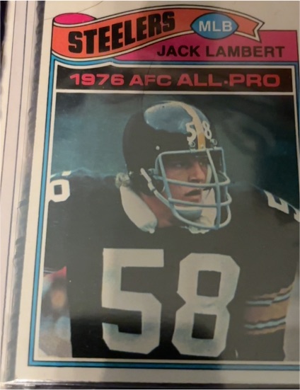 1977 Topps #480 Jack Lambert — front