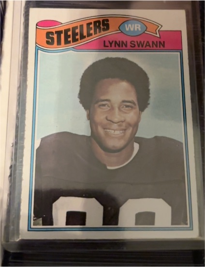 1977 Topps #195 Lynn Swann — front