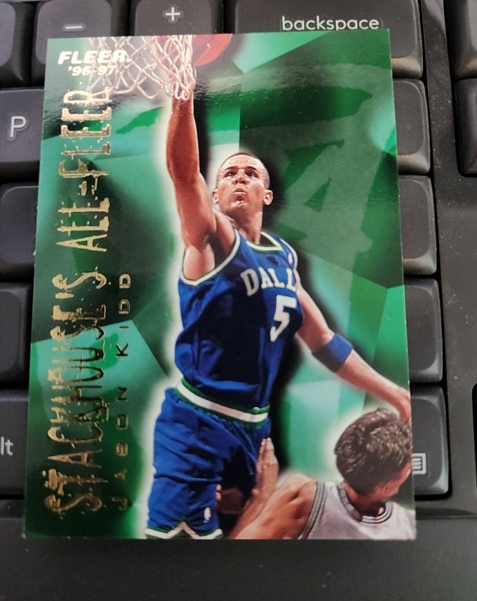 1996-97 Fleer #6 Jason Kidd Stackhouse's All-Fleer — front