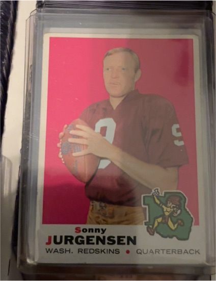 1969 Topps #227 Sonny Jurgensen — front