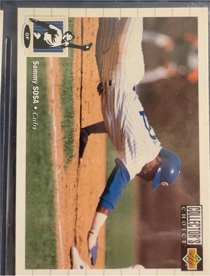 1994 Upper Deck Collectors Choice #263 Sammy Sosa — front