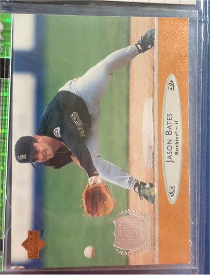 1996 Upper Deck #326 Jason Bates — front