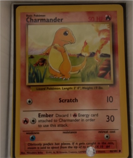 1999 Pokémon Base Set #46 Charmander — front