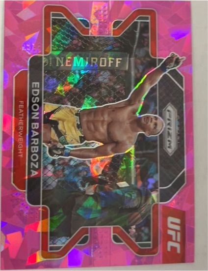 2022 Panini Prizm UFC #31 Edson Barboza — front
