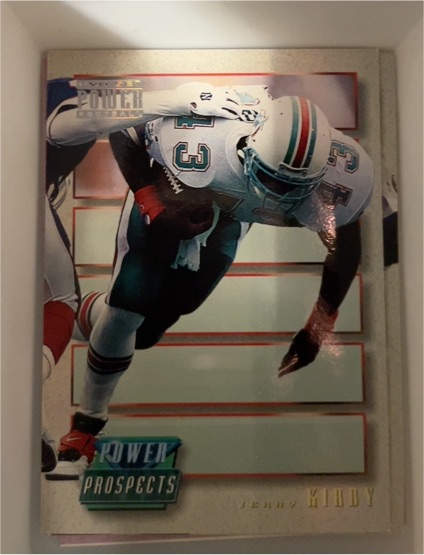 1993 Pro Set Power Update Power Prospects #PP15 Terry Kirby — front