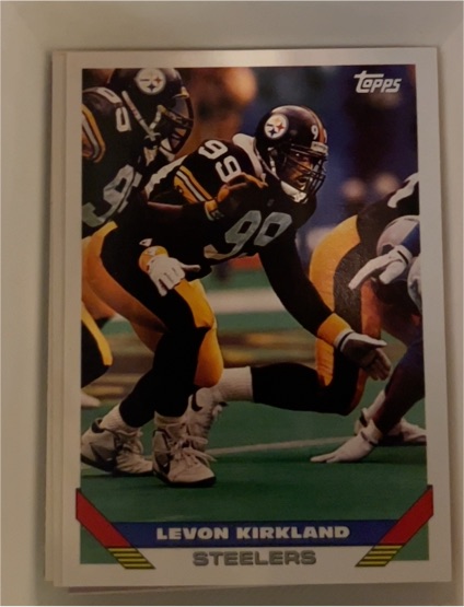 1993 Topps #493 Levon Kirkland — front
