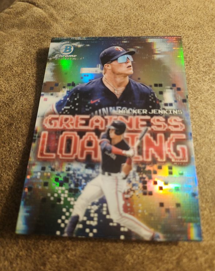 2025 Bowman Chrome #GL-24 Walker Jenkins Greatness Loading — front