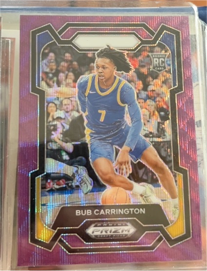 2024 Panini Prizm Draft Picks #88 Bub Carrington — front