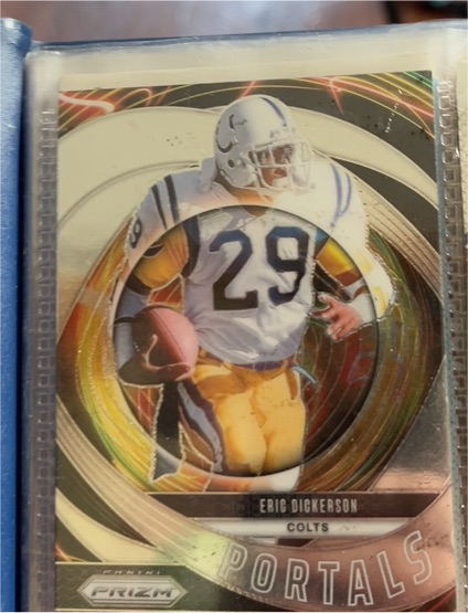 2024 Panini Prizm #4 Eric Dickerson Portals — front
