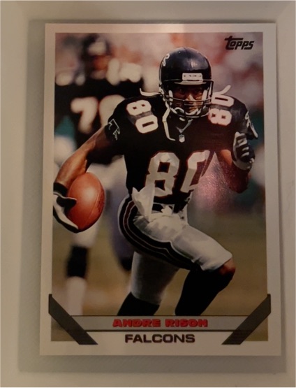 1993 Topps #480 Andre Rison — front
