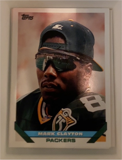 1993 Topps #439 Mark Clayton — front