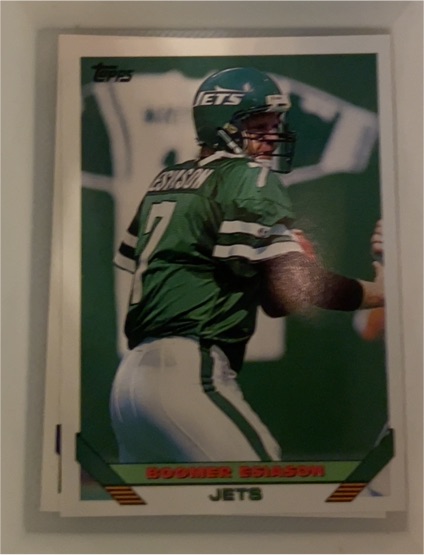 1992 Topps #FH13 Boomer Esiason — front