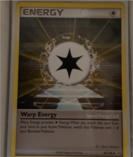 2008 Pokemon Diamond & Pearl Stormfront #95 Warp Energy — front